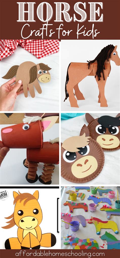 Horse Crafts For Kids Affordable Homeschooling