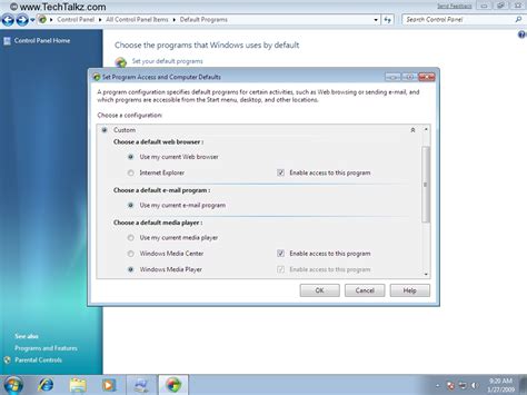 How To Change Default Programs In Windows 7 Windows 7