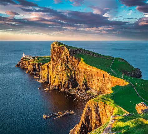 Schottland Urlaub Auf Der Isle Of Sky Berge And Meer