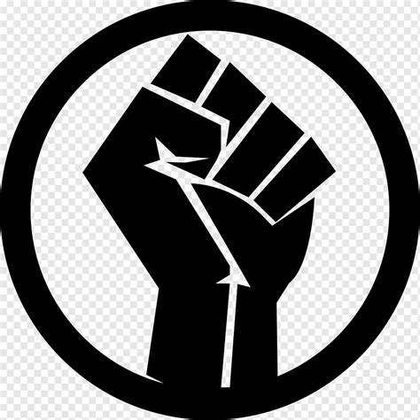 Raised Fist Black Power African American Symbol Culture Logo