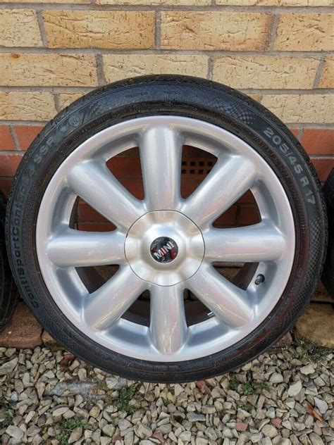 For Sale 4 Mini Cooper Refurbished Alloy Wheels With Tyres In