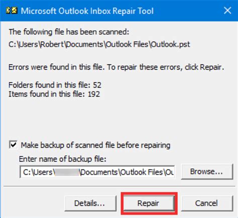 How To Repair And Recover Outlook Pst Files