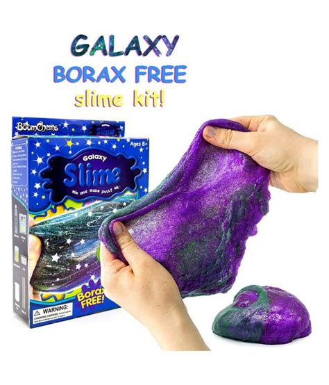 Bestie Toys Galaxy Slime Kit Non Borax Slime Kits Glitter Slime Lab