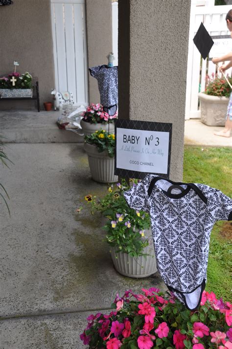 Coco chanel is known as one of the most influential designers of all time. outside walkway decorations | Chanel baby shower, Cute ...