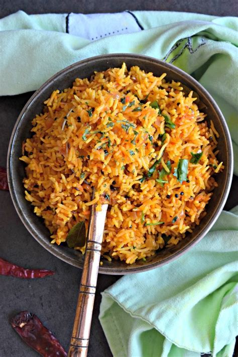 Tomato Rice Recipe Thakkali Sadam Recipe Tomato Rice Indian Rice