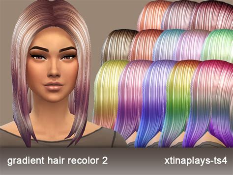 Sims 4 Hairs The Sims Resource Hair Updo Recolor By Taraab Vrogue