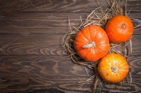 Autumn Pumpkin Thanksgiving Background High Quality Food Images