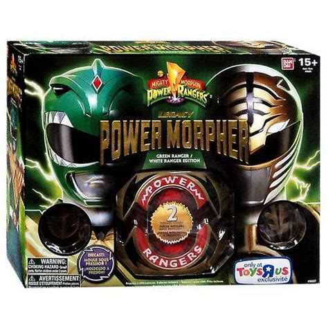Power Rangers Legacy Green And White Ranger Power Morpher