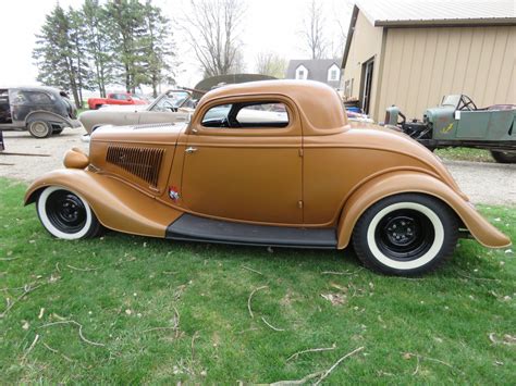 Lot 300s 1934 Ford 3 Window Coupe Hot Rod Vanderbrink Auctions