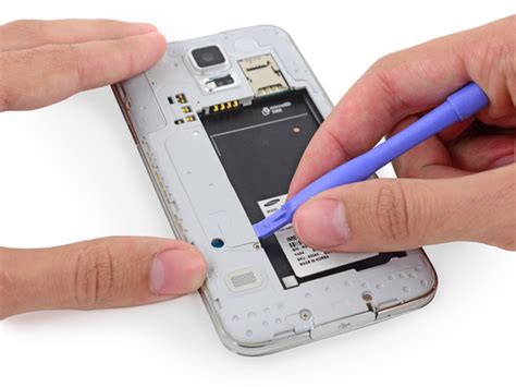 One is using a swipe of your palm. How to repair the middle frame for Samsung galaxy s5 | www ...