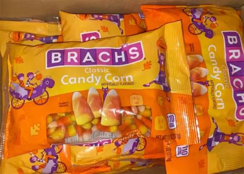 Brachs Classic Candy Corn 11 Oz X8 Packages Appx 55 Lbs Bb 4