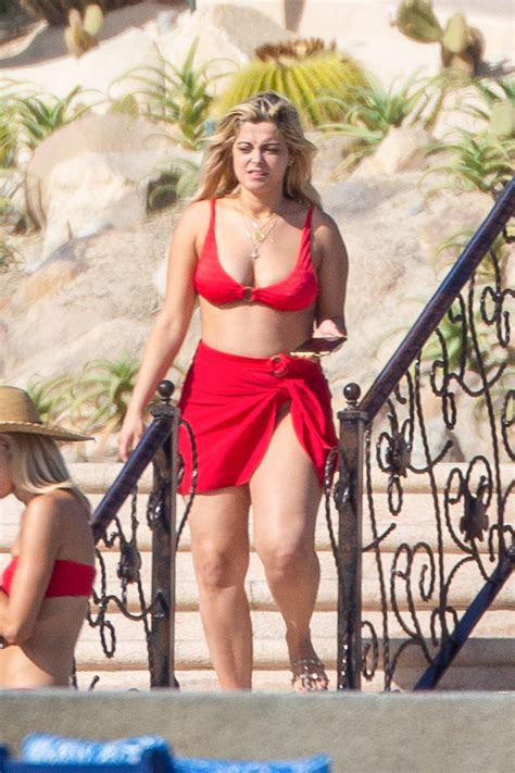 Bebe Rexha In A Red Bikini In Cabo San Lucas 11012020 Hawtcelebs