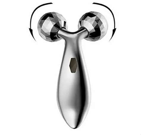 Steel Silver 3d Roller Face Massager For Personal Box At Rs 90piece In New Delhi