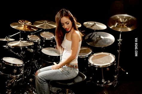 Sexy Female Drummers Am I Right Meytal Cohen 9gag