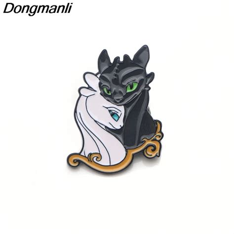 P3398 Dongmanli How To Train Your Dragon Metal Enamel Pins And Brooches