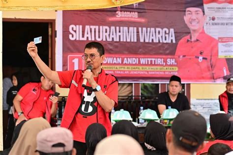 Sejahterakan Nelayan Dan Petani ARW Perkenalkan Kartu SAKTI Ganjar Mahfud Di Takalar Rakyat