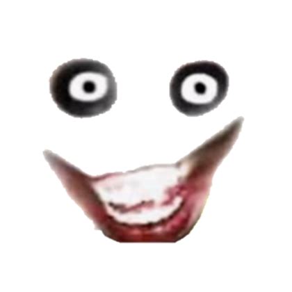 Mix & match this face with other items to create an avatar that is unique to you! Jeff the Killer Creepypasta Minecraft YouTube Roblox ...