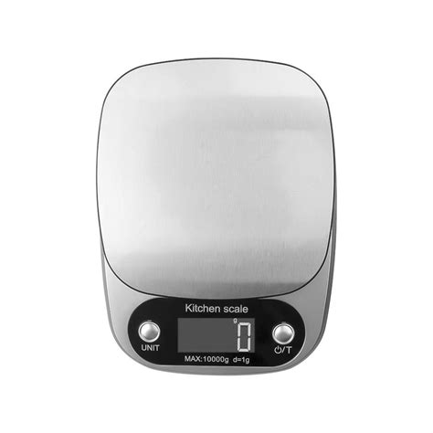 Buy 10kg1g 5kg1g Electronic Digital Kitchen Scale Stainless Steel