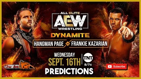 Aew Dynamite September 16th 2020 Live Full Show Predictions Wwe 2k19