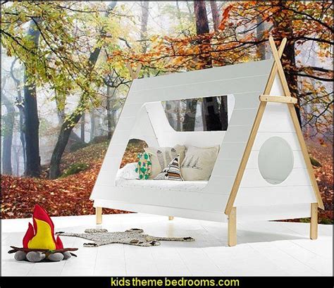 Outdoor Theme Bedroom Ideas Camping Theme Bedroom Decor Backyard