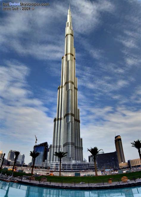 Burj Khalifa Dubai Tower Skyscraper E Architect