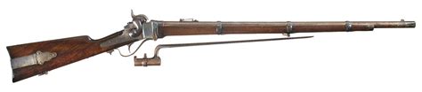 Civil War Sharps New Model 1863 Rifle With Socket Bayonet