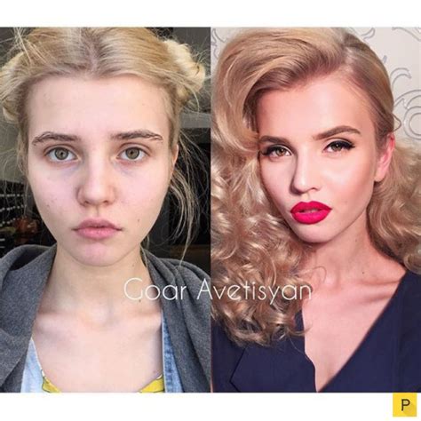 Девушки до и после макияжа часть 2 28 фото