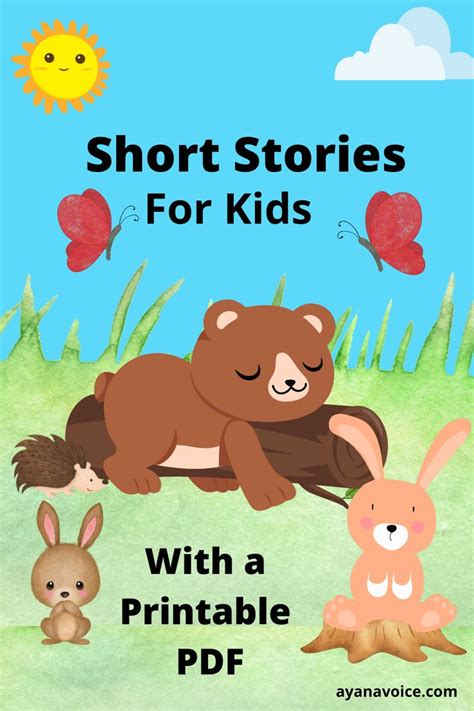 Short Stories For Kids With Printable Pdf Short Stories For Kids