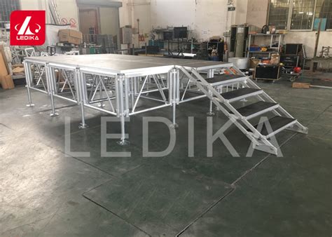 Boxing Match Aluminum Stage Platform Adjustable Disassemble Staging