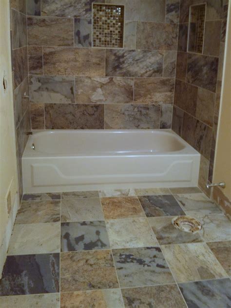 We tried to consider all the trends and styles. Floor Installation Photos: Newtown Pennsylvania Bathroom ...