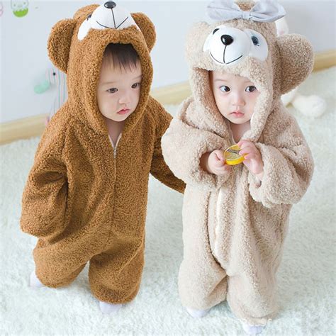 High Quality2017 Winter Kids Cute Duffy Bear Shelliemay Onesies