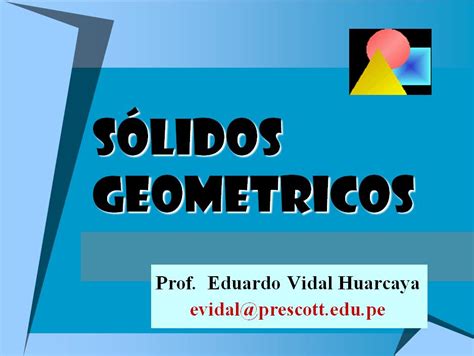 Sólidos Geométricos Educarchile Didactalia Material Educativo