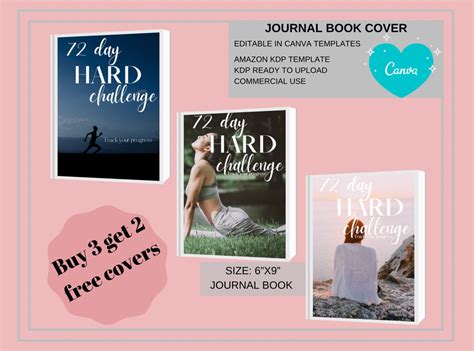 Kdp Book Cover Template For Canva