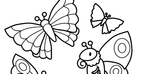 Download buku mewarnai gambar binatang. Gambar Rama-Rama Untuk Mewarna | Desainrumahkeren.com