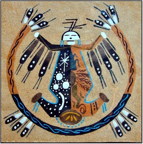 Navajo People Is Done The Symbols Have Significant Meanings To