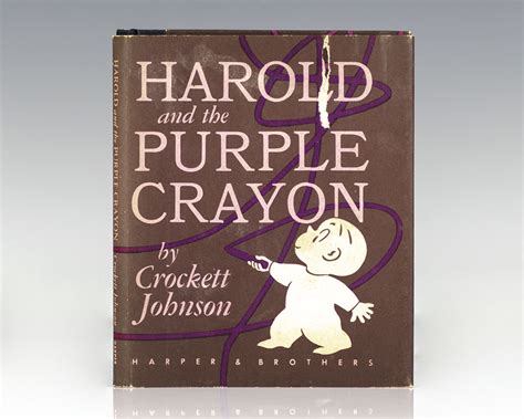 Harold And The Purple Crayon Crockett Johnson First Edition