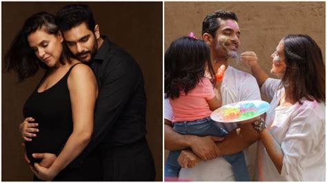 angad bedi wishes wife neha dhupia on birthday with unseen pic from her pregnancy photoshoot
