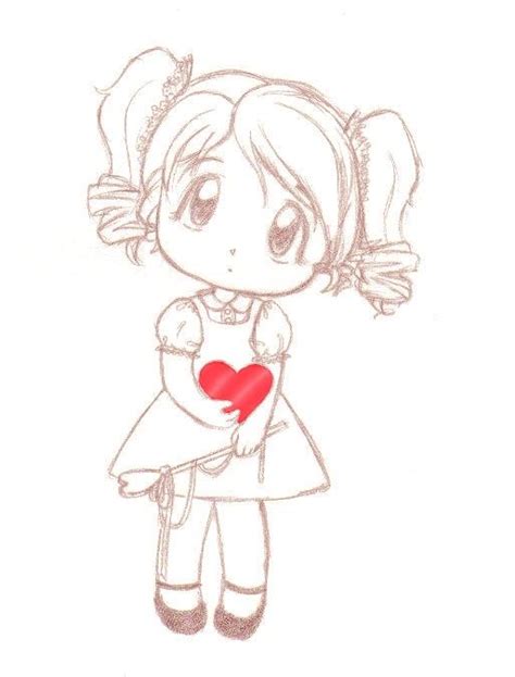 Cute Valentine Drawing Drawn Anime By Other People