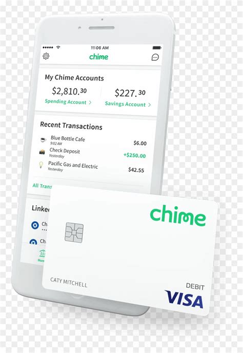 Set your spending limit by depositing money. Pnc Bank Fees Updated - Chime Bank Credit Card, HD Png Download - 845x1169(#5752719) - PngFind
