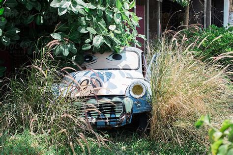Abandoned Old Car By Stocksy Contributor Mosuno Stocksy