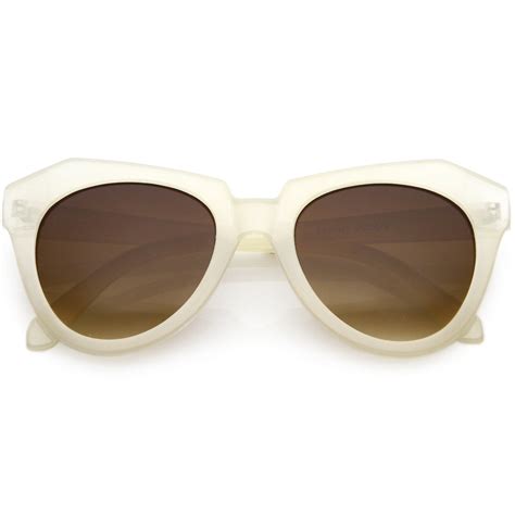 trendy round fashion sunglasses zerouv