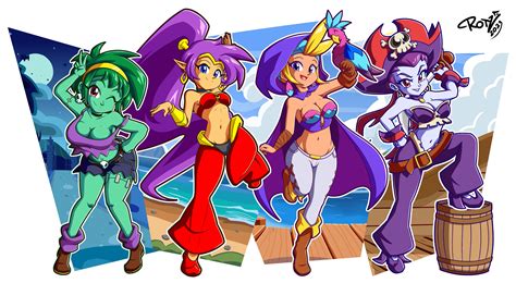 Shantae Sky Rottytops And Risky Boots Shantae Know Your Meme