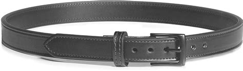 Bigfoot Gun Belts Black Slim Steel Dress Gun Belt Mens Up To 22