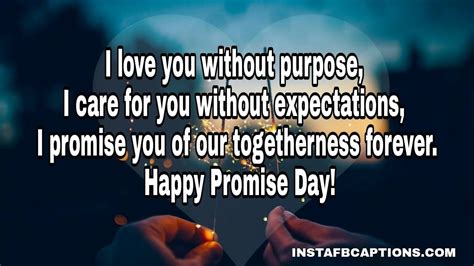 250 Promise Day Instagram Captions And Quotes 2021 Instafbcaptions