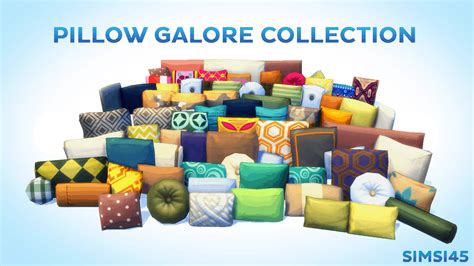 Pillow Galore Collection Mod Sims 4 Mod Mod For Sims 4