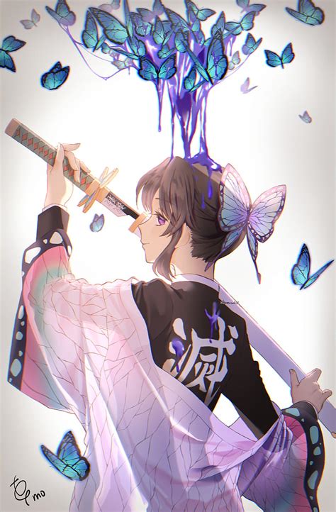 Shinobu Kocho Anime Girl Butterflies Demon Slayer Girl Shinobu 3906