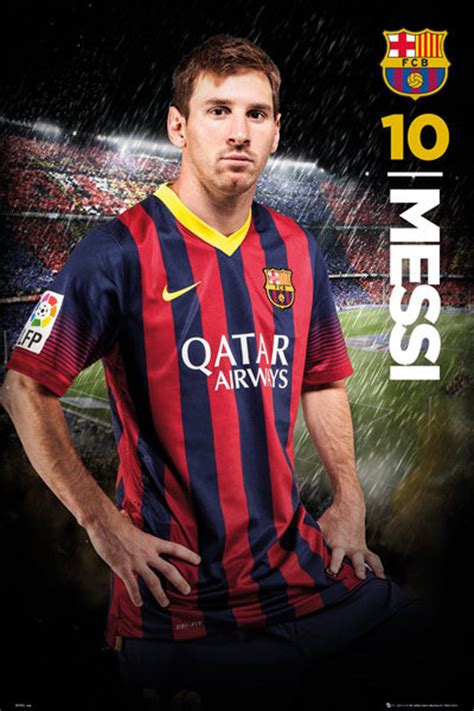 Fc Barcelona Messi 1415 Poster Plakat Kaufen Bei Europosters