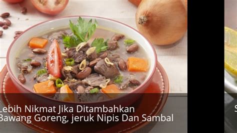 Aneka macam resep masakan indonesia memang tidak ada habisnya. Resep Dan Cara Memasak Sup Brenebon Kacang Merah Khas ...