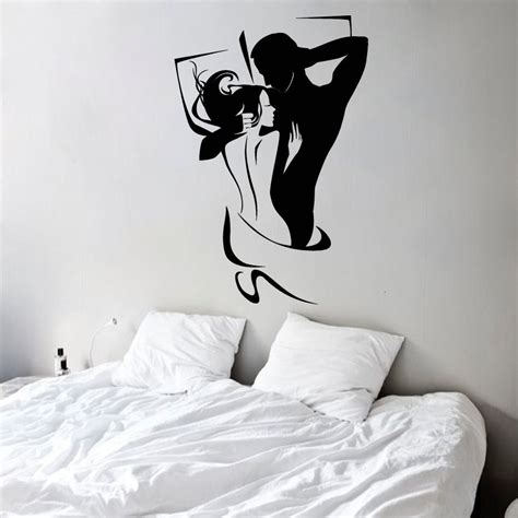 Wall Decals Lovers Man Woman Romantic Couple By Decalmyhappyshop