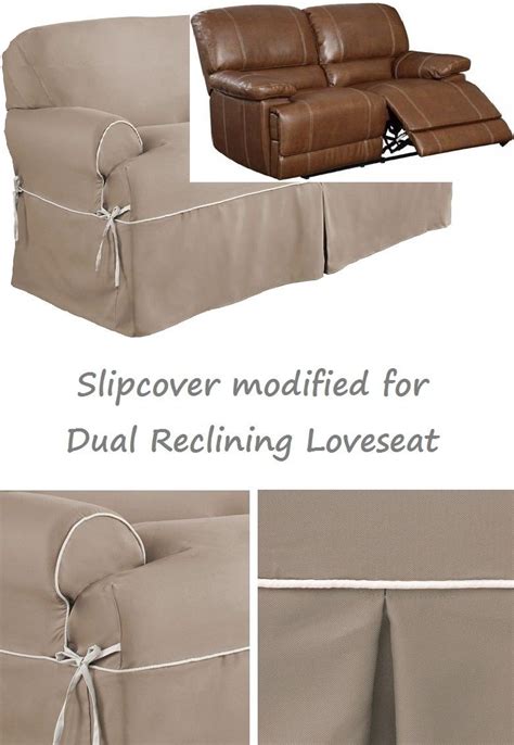 Casual Slipcovers For Reclining Sofa And Loveseat Side Chairs Living Room